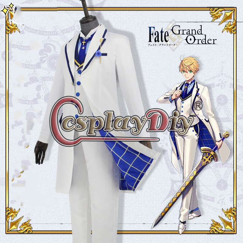 Fate Prototype cosplay saber Arthur Pendragon Cosplay adult Costume ...