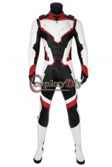 (With Shoes) Avengers 4 Endgame Costume Quantum Realm Team Thor Cosplay Captain America Iron Adult Halloween Jumpsuit