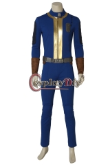 (Without Shoes) Game Fallout 76 Vault 76 Cospaly Sole Survivor Deacon Costume Halloween Outfit Full Set Custom Made