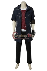 Game Devil May Cry 5 Cosplay NERO Costume Jacket Adult Men Halloween Devil Hunter Nero Costume Outfit Full Set Custom Made