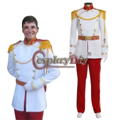 Cosplaydiy Custom Made Prince Cosplay Costume England Prince Outfit Halloween Carnival Costume