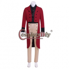 Cosplaydiy Medieval Mens outfit costume 18th Century Historical Retro Victorian Costume Custom Made